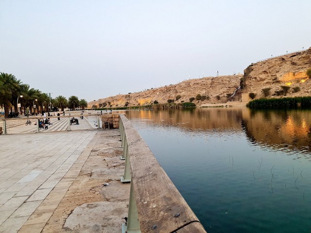 موقع حديقة بحيرة سد نمار الرياض