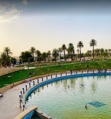 موقع متنزه الحزام الرياض