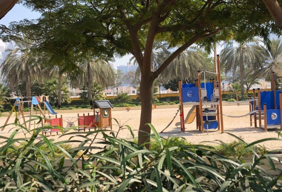 حدائق دبي مناسبة للأطفال