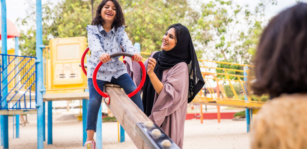 حدائق دبي مناسبة للاطفال