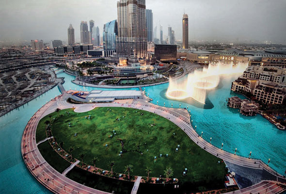 حديقة البرج دبي