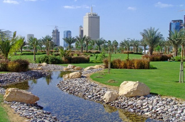 موقع حديقة ام الامارات ابوظبي