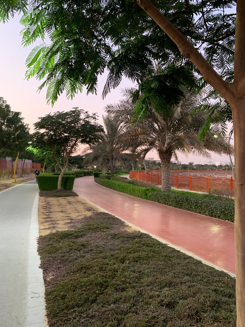 موقع حديقة بحيرة الخوانيج دبي