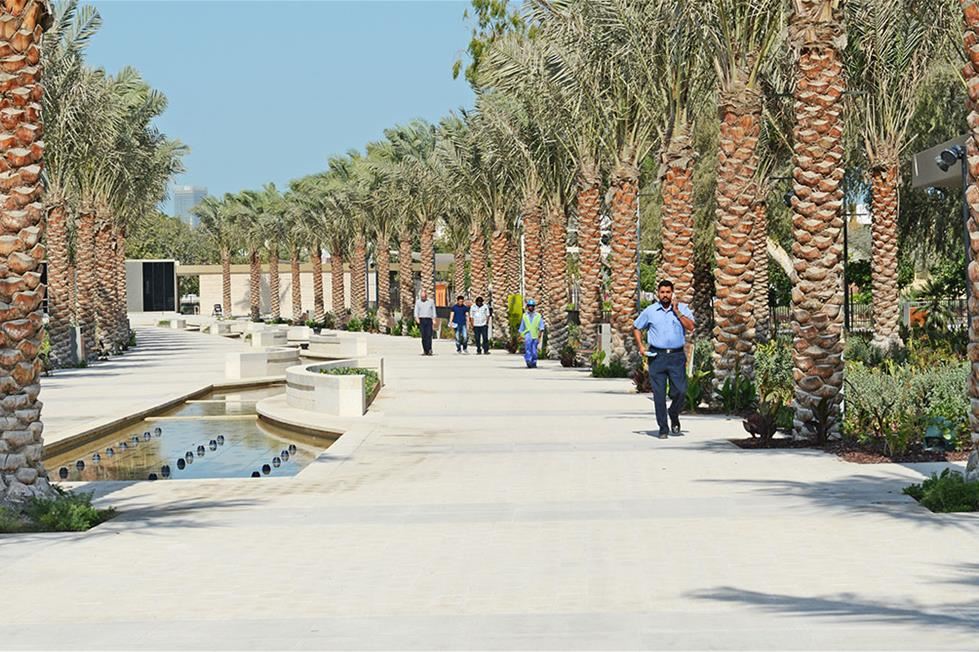 موقع حديقة المشرف ابوظبي