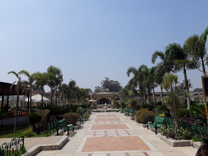 موقع الحديقة الأندلسية بالقاهرة